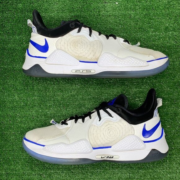 Nike PG 5 x PlayStation Men's Size 9.5 White CW3144-100 Paul George Basketball - Picture 3 of 9